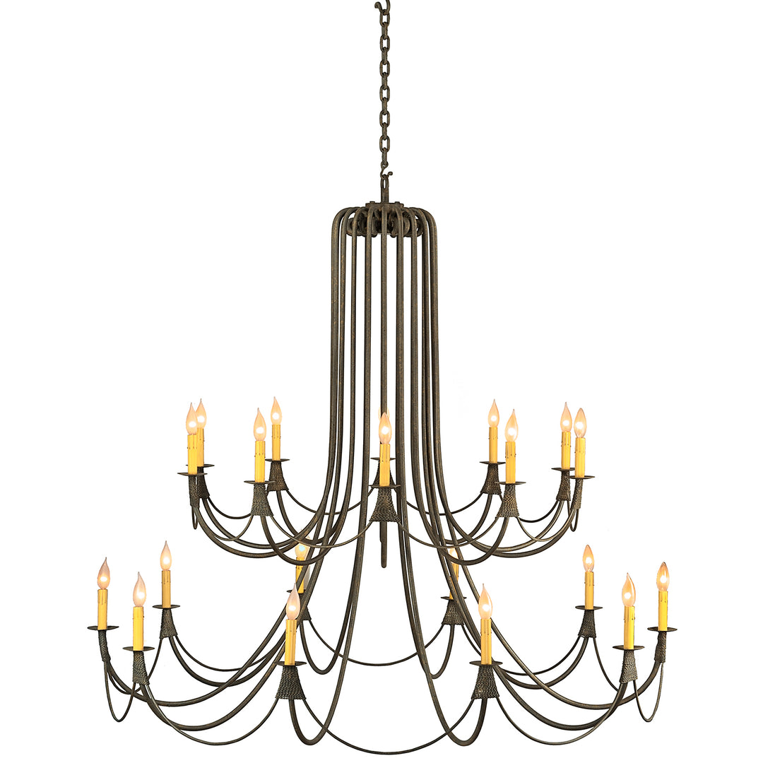 1403 wrought Iron Chandelier