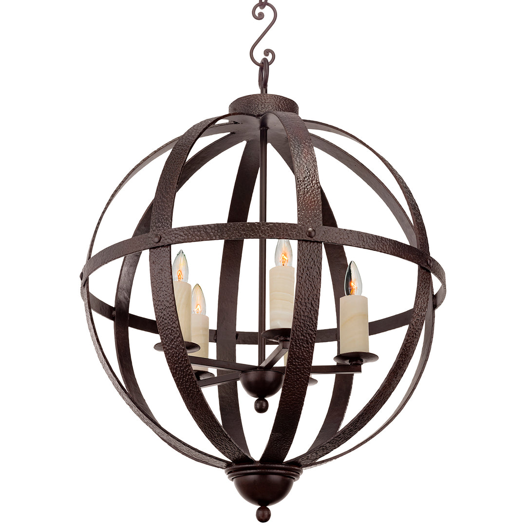 1940 Zodiac Chandelier w/ Onyx