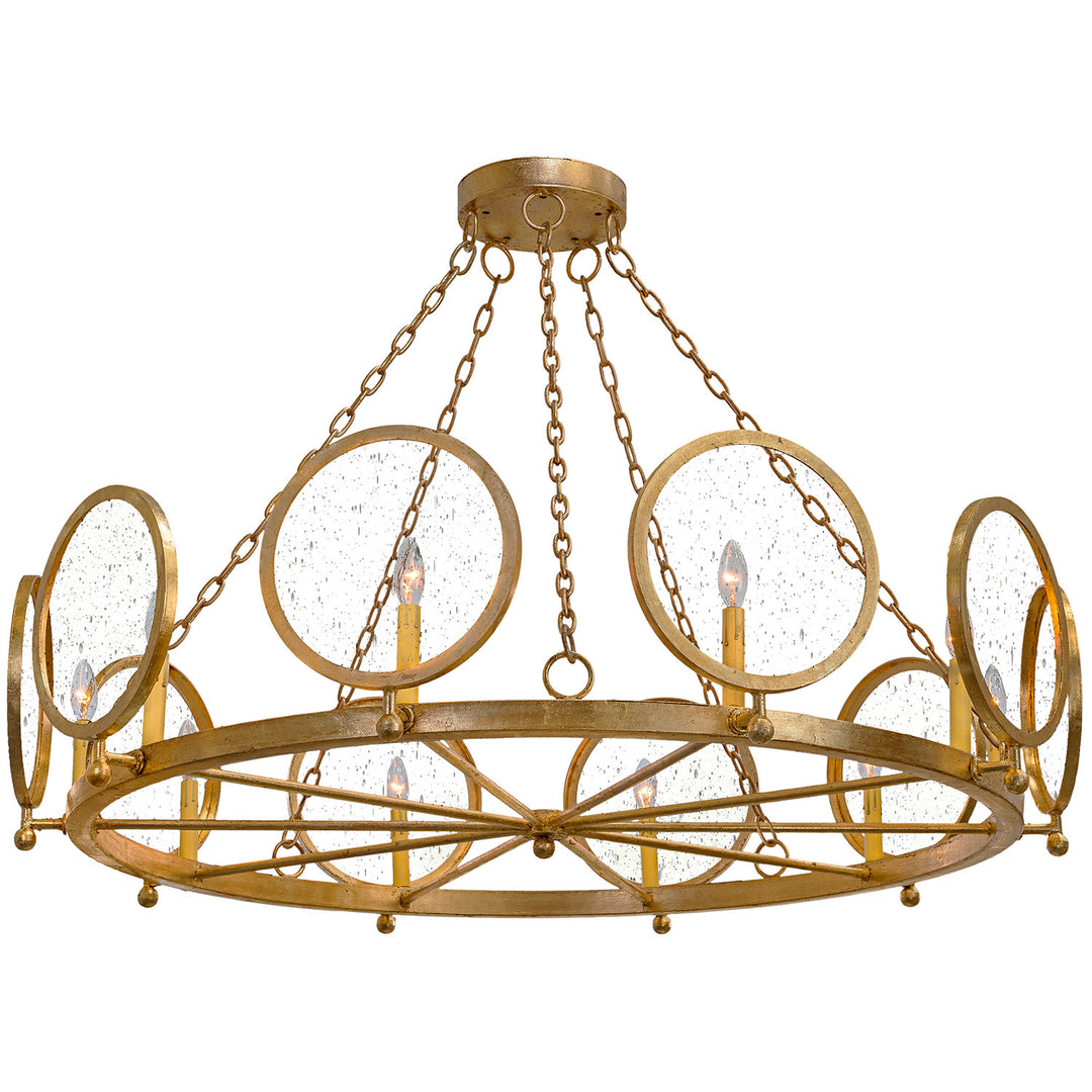 Santangelo Round Iron Chandelier**