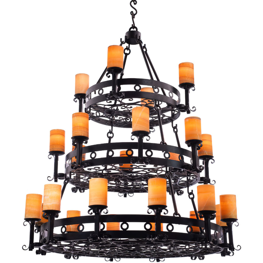 Regency 3 Tier Chandelier**