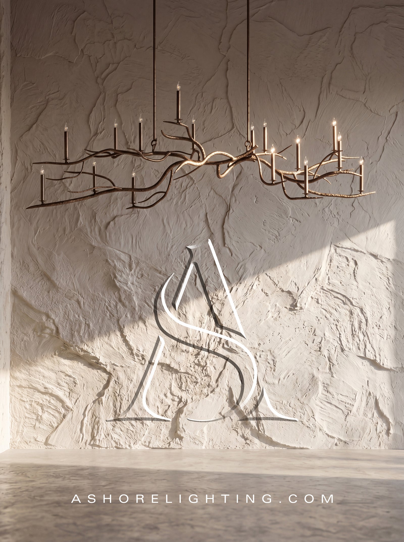 Ashore Lighting handcrafted designer lighting manufacturer specializing in wrought iron chandeliers and artisan lighting