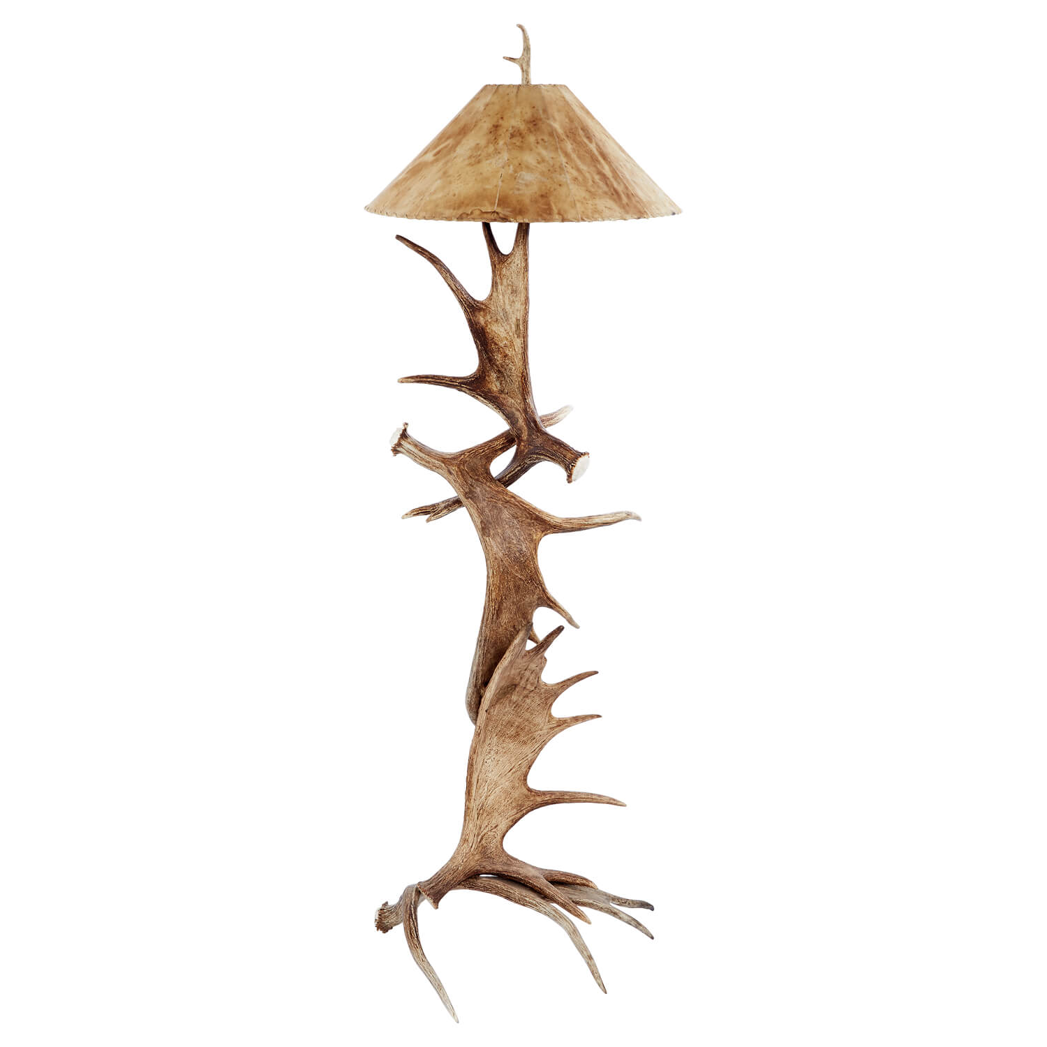 moose antler floor lamp